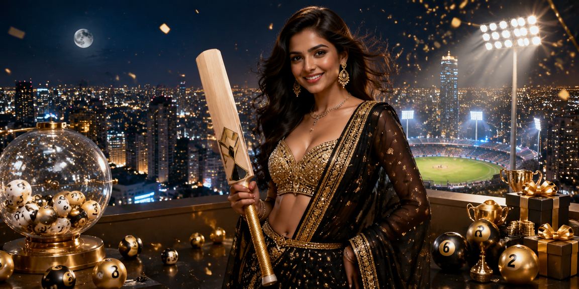 Mumbai Bandra cricket betting billboard under city lights